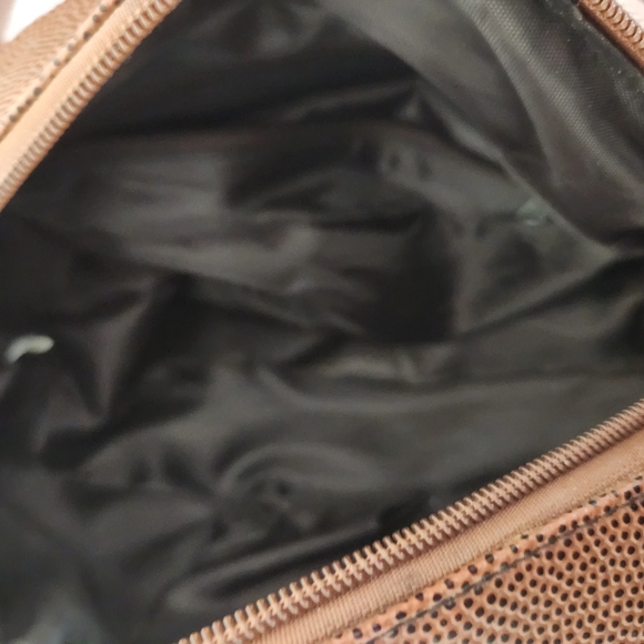 Auburn Tigers Football Tote Purse Shoulder Bag. Embroidered Logos. Zipper Close - Picture 7 of 7